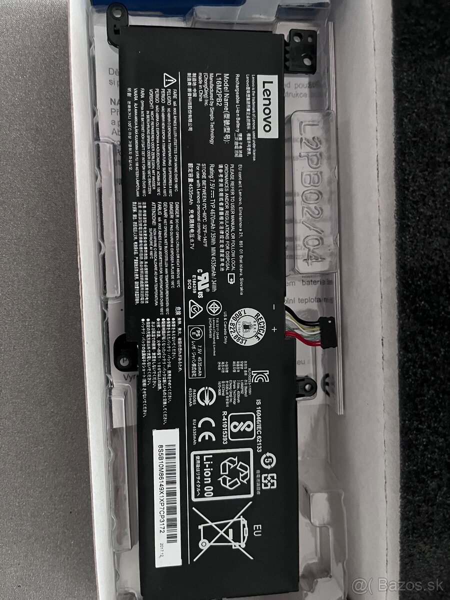 Bateria do notebooku nova