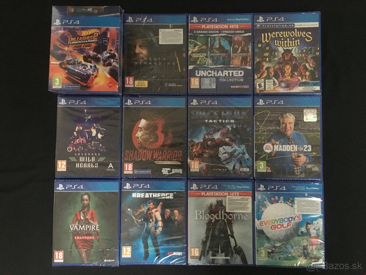 PS4 Hry (nové)