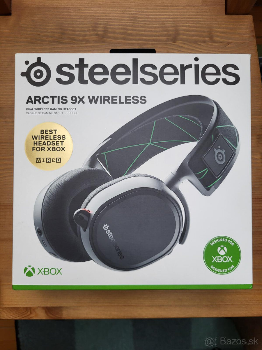 Steelseries Arctis 9X, herné slúchadlá ku konzole Xbox