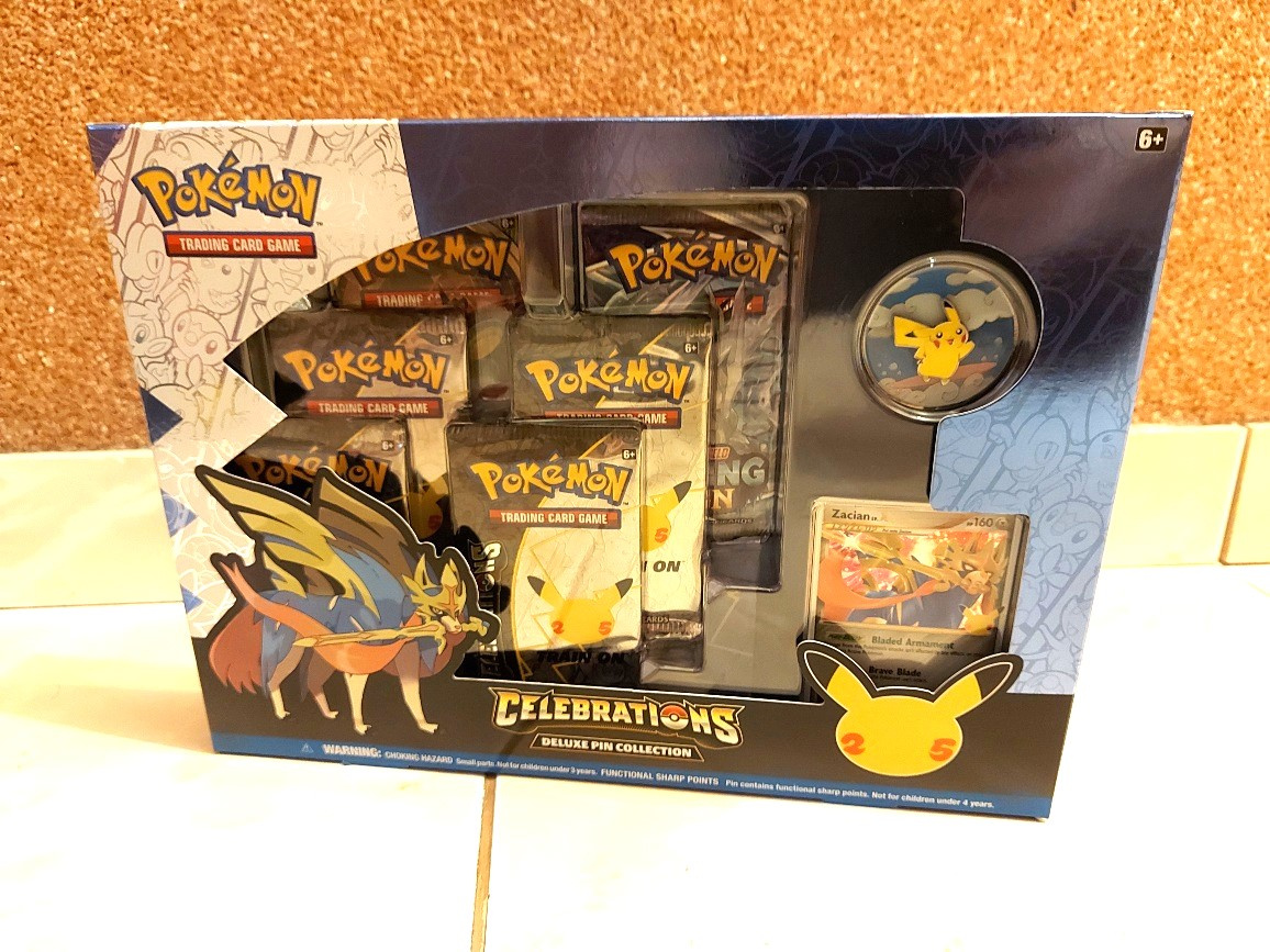 Pokémon 25th Celebrations Deluxe Pin Box