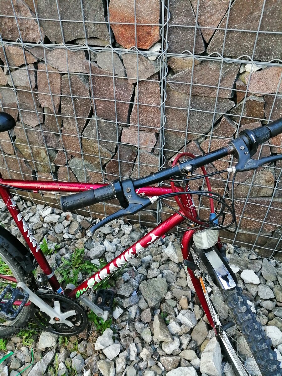 Predám používaný funkčný bicykel PIRANA
