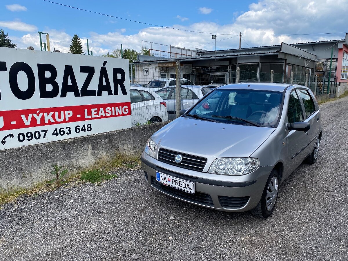 Fiat Punto 1.2i 44kW benzín