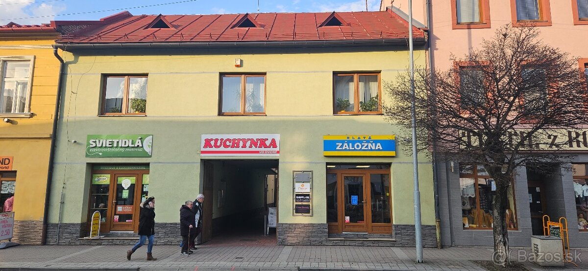 Prenajom obchodnych priestorov CSA 4