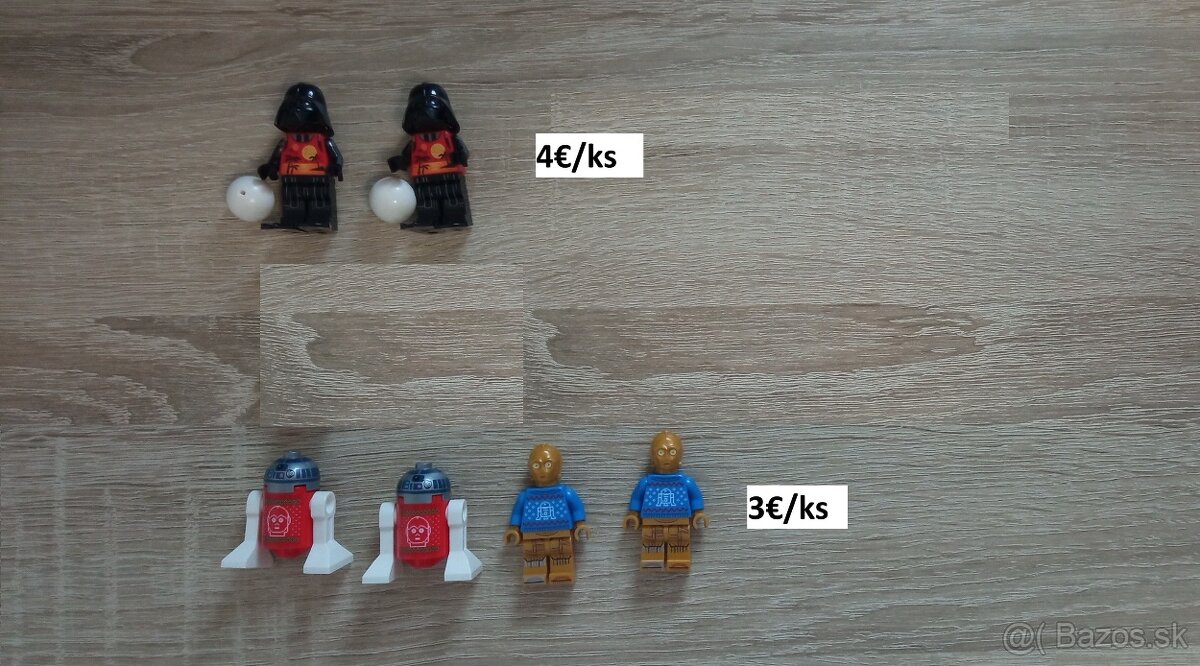 Predám nové Lego Star Wars minifigúrky