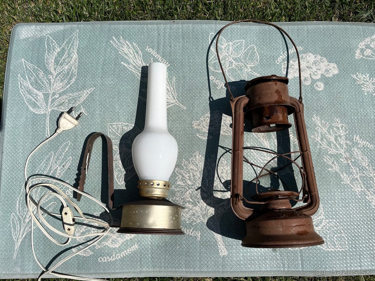 Petrolejové lampy