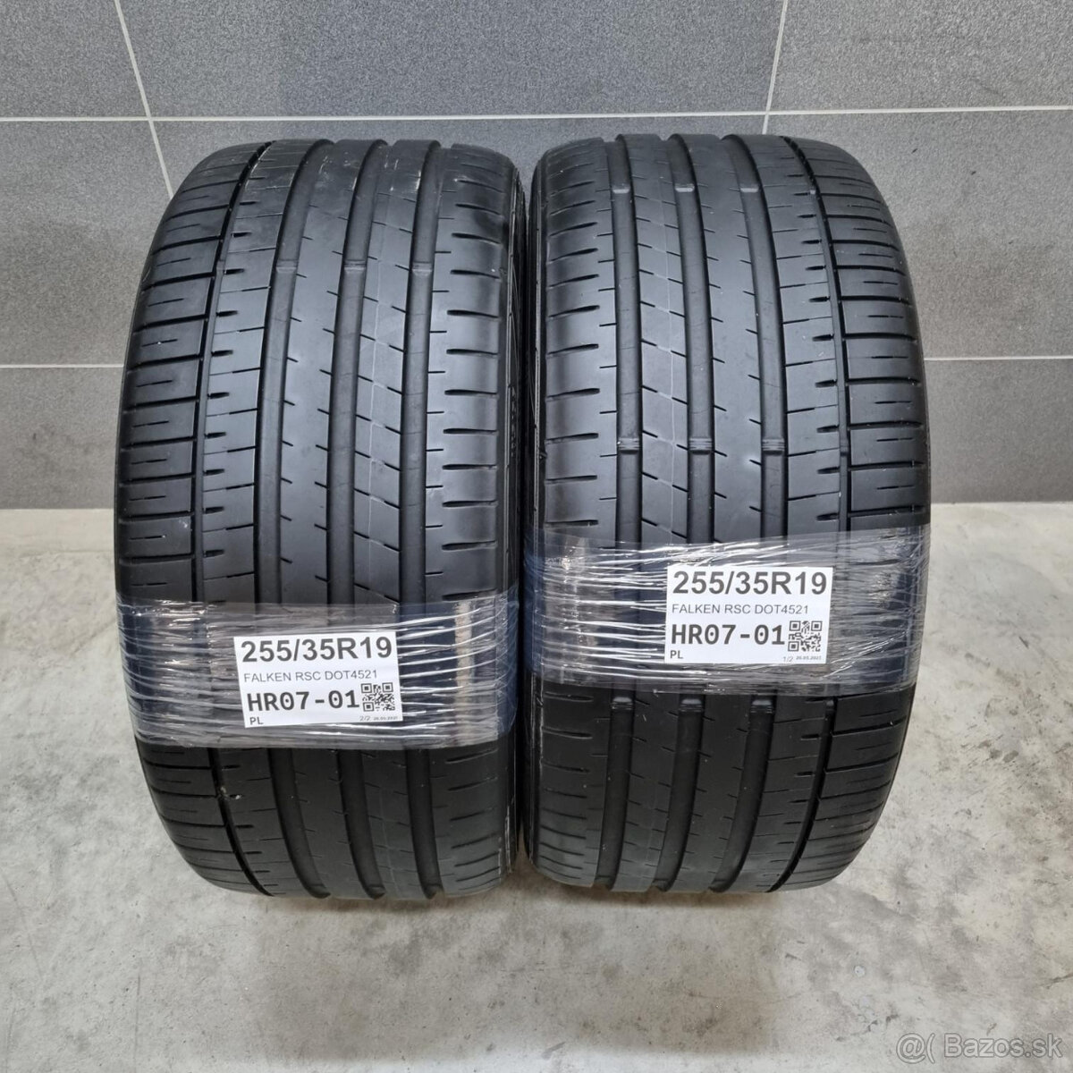 Letné pneumatiky 255/35 R19 FALKEN RSC DOT4521
