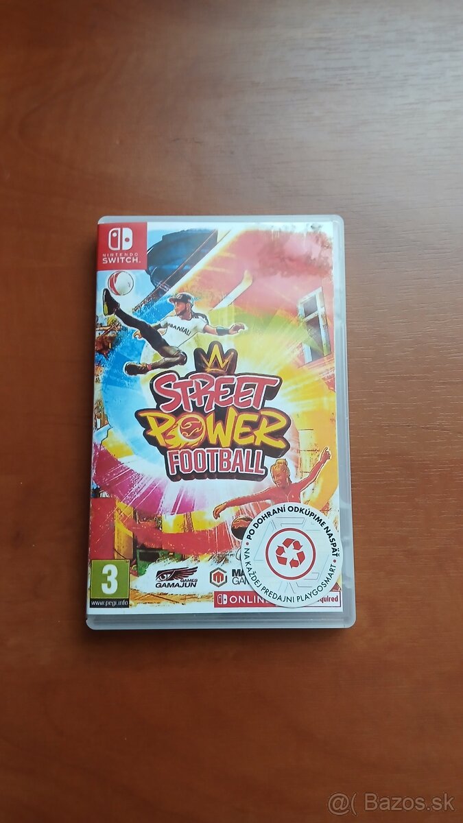 Street power football Nintendo switch hra