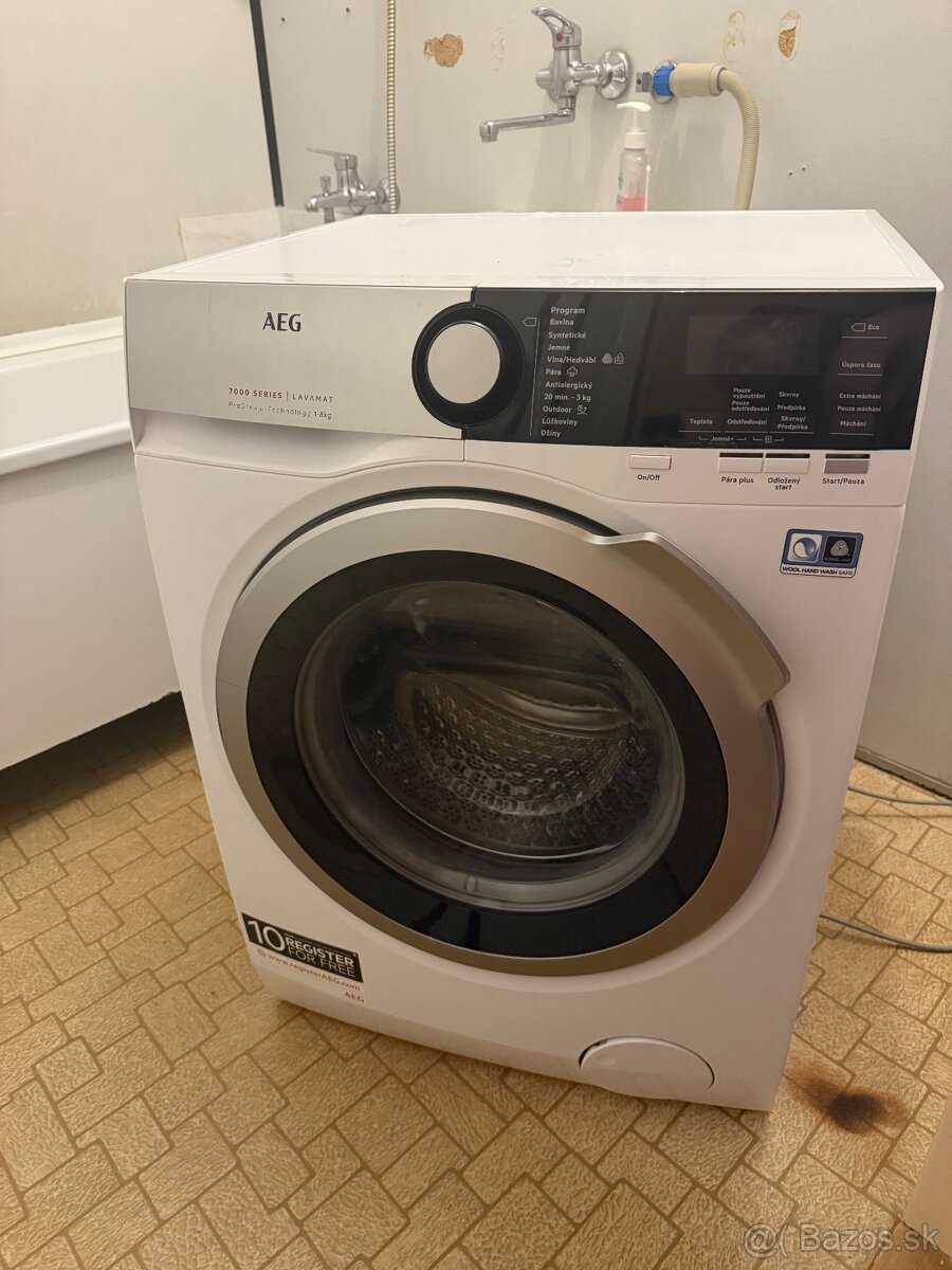 Práčka AEG 7000 Series ProStream Technology