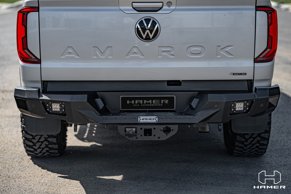 Zadný pevnostný nárazník HAMER na VW Amarok 2023