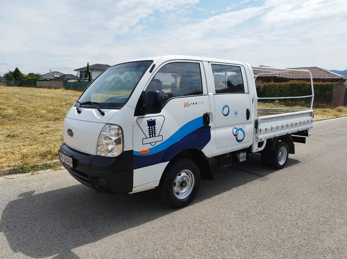 Kia k2500 valník 6miestny