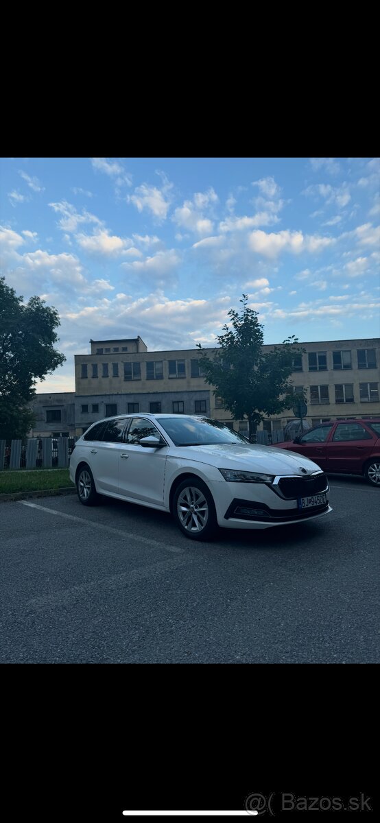 Predám ŠKODA OCTAVIA 4 COMBI 7/2020, DSG 2.0 TDI 110kw