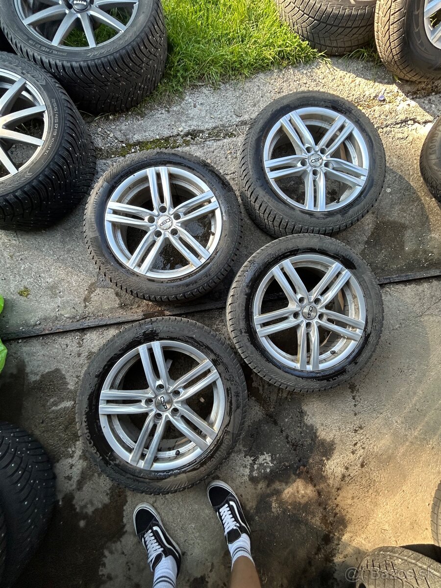 Zimná sada diskov 215/55 r17 5x112