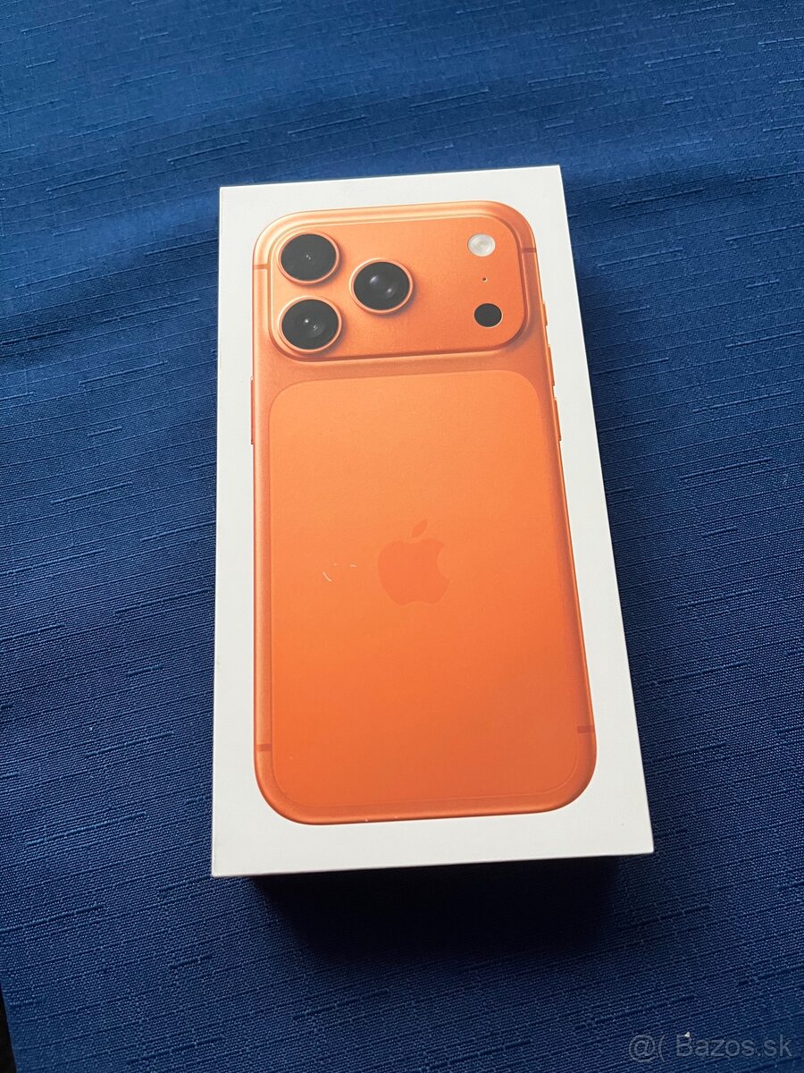 Nerozbalený IPHONE 17 PRO 256 GB Cosmic Orange