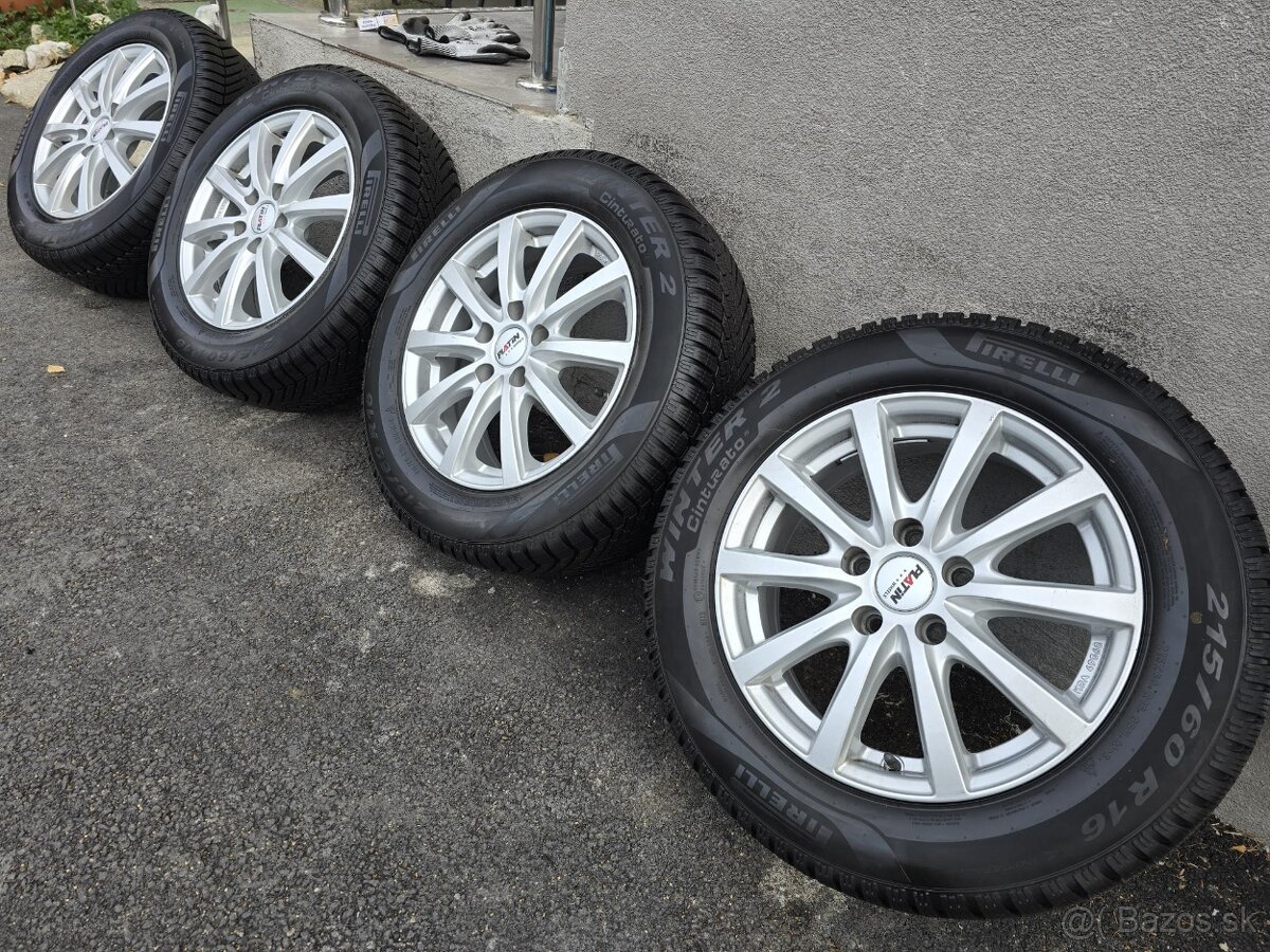 Zimne kolesa Skoda,VW,Seat 5x112 r16 215/60 r16