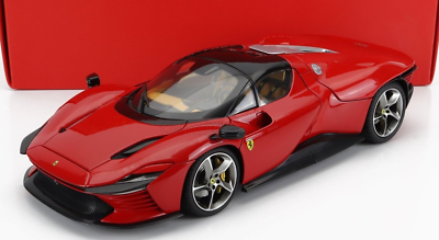BURAGO FERRARI DAYTONA SP3 SPIDER 2022 červená 1:18