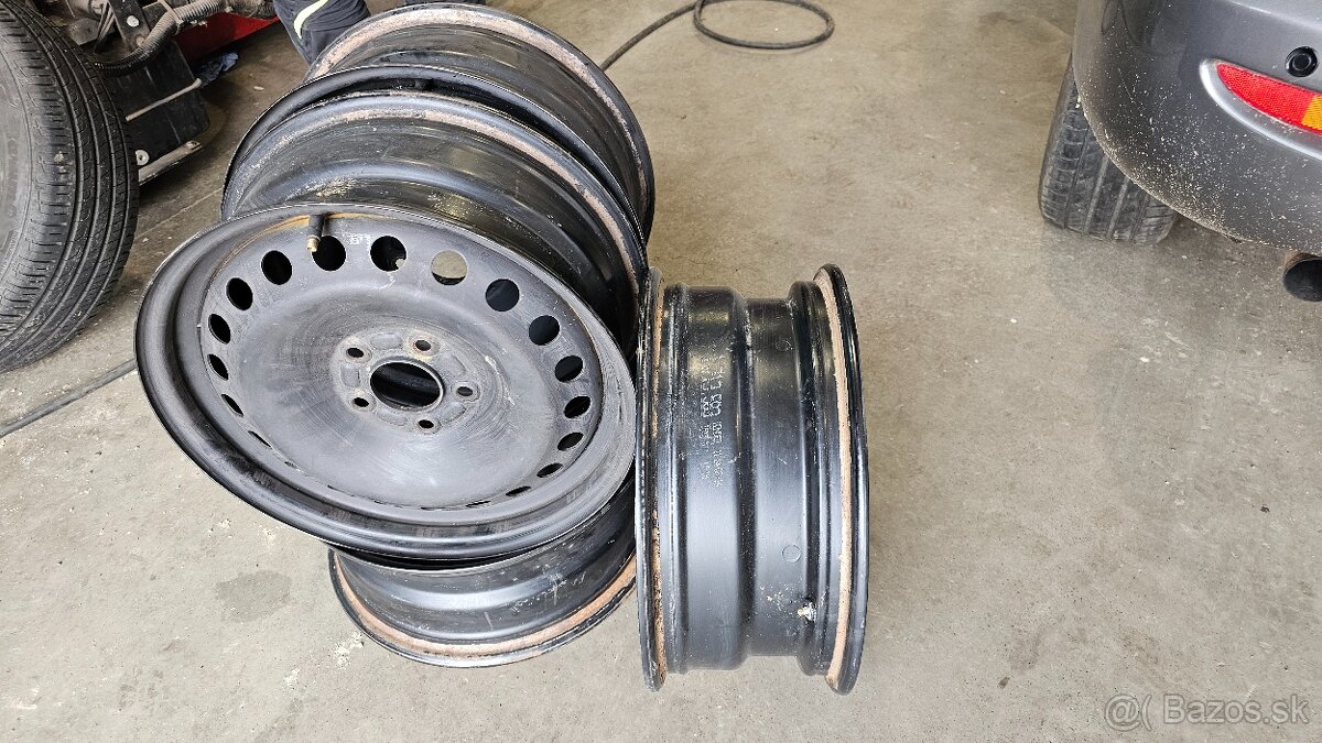 4ks oceľové disky original Ford 5x108, r16