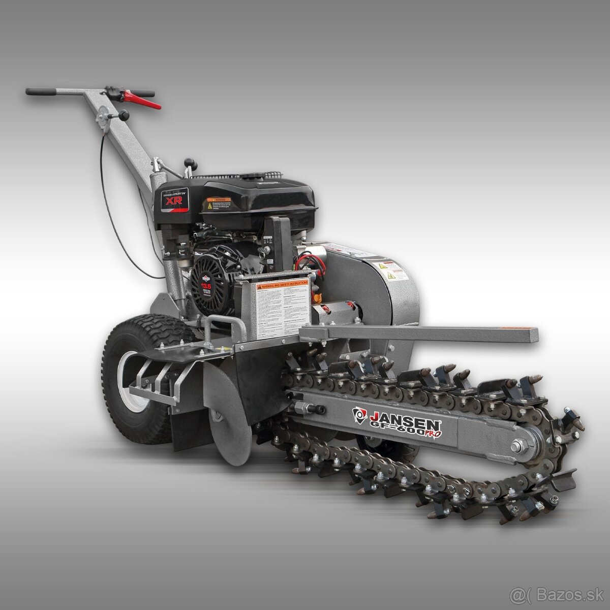 Jansen GF-600pro Pôdna ryhovacia fréza PRO