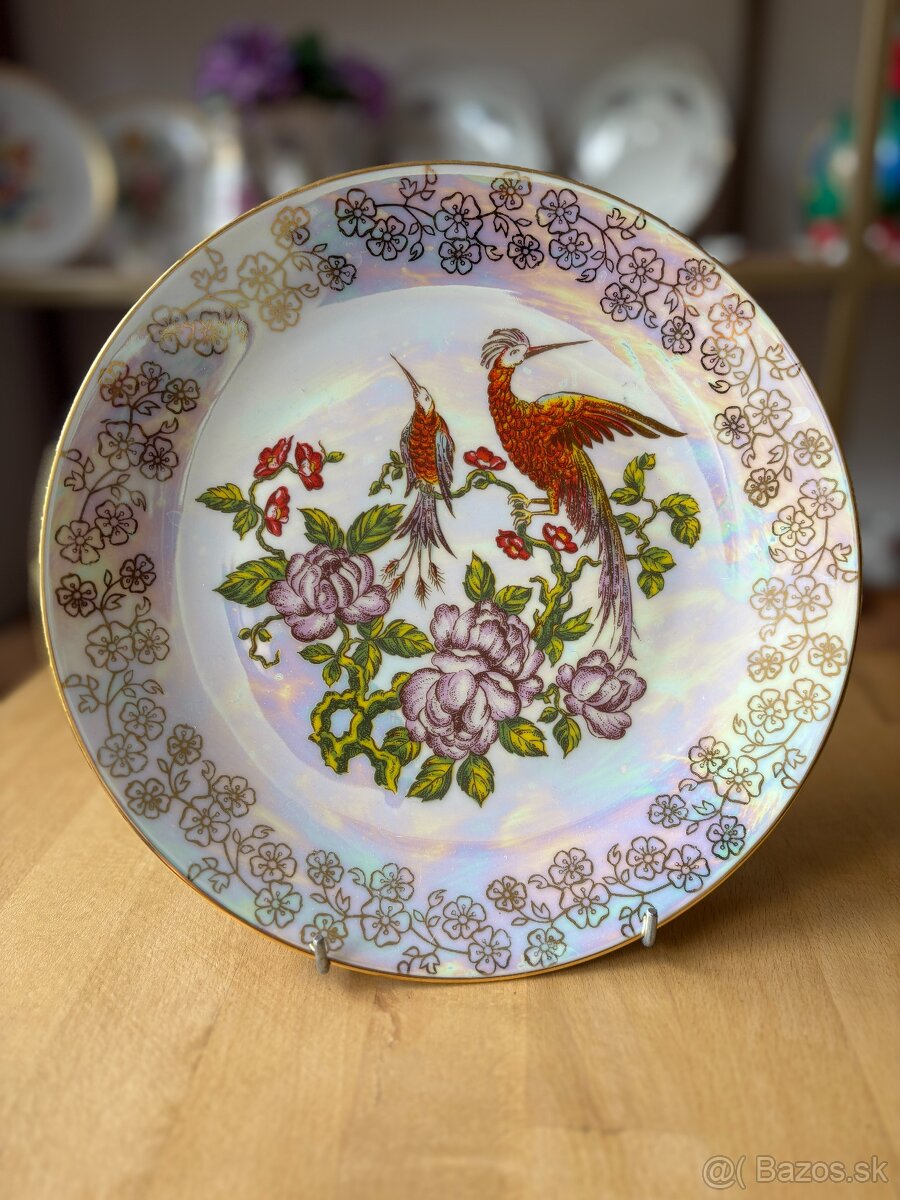 Porcélanový dekoratívny tanier Stará Role MZ