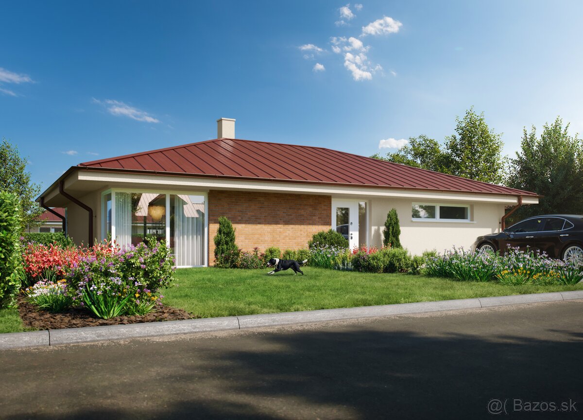 Ideálny rodinný dom s veľkorysým pozemkom 831 m2, Slnovr