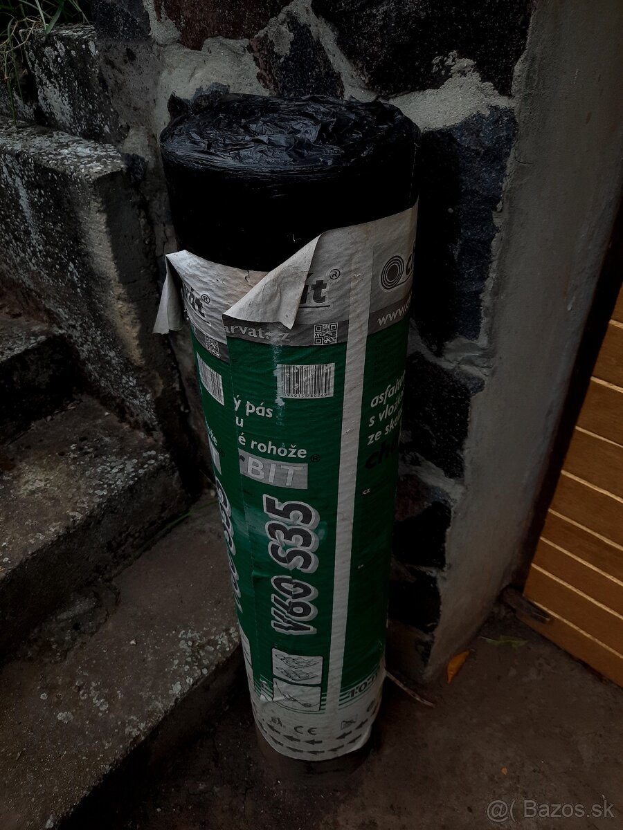 Asfaltovaný pás podkladový charBIT V60 S35 rola 10 m²
