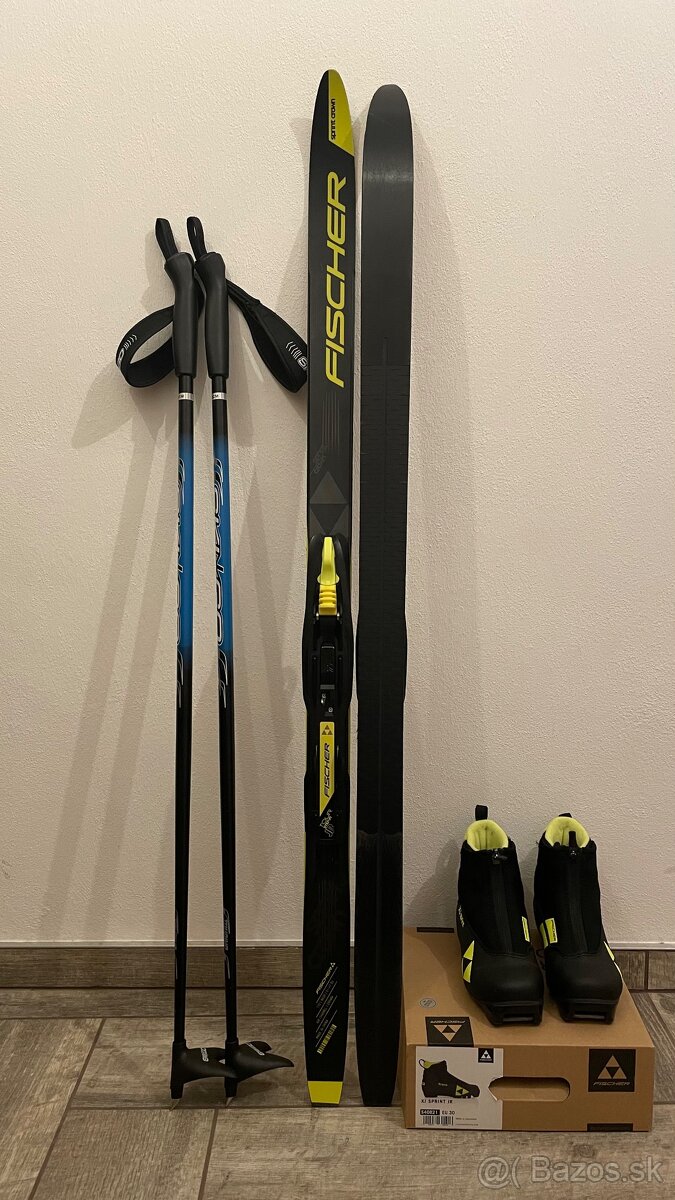 Detské bezky -set Fischer 110cm, 90 cm, eu30