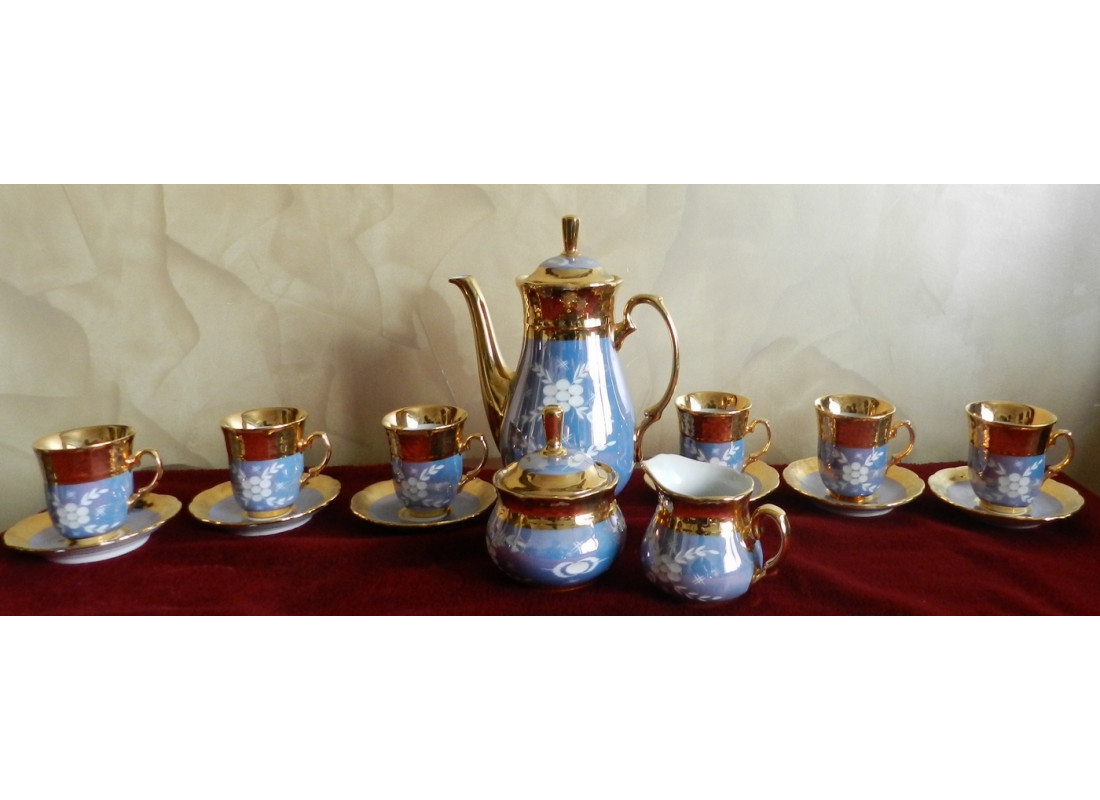 Čajová súprava Neznačená Čechy 1.pol. 20 st