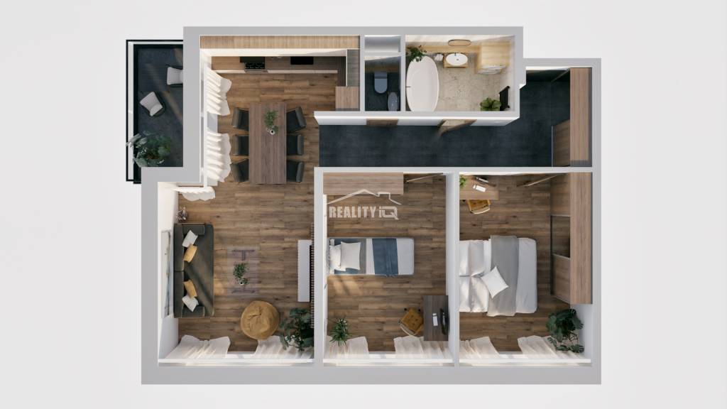 Predaj 3-izbového bytu, Svätoplukova, Púchov