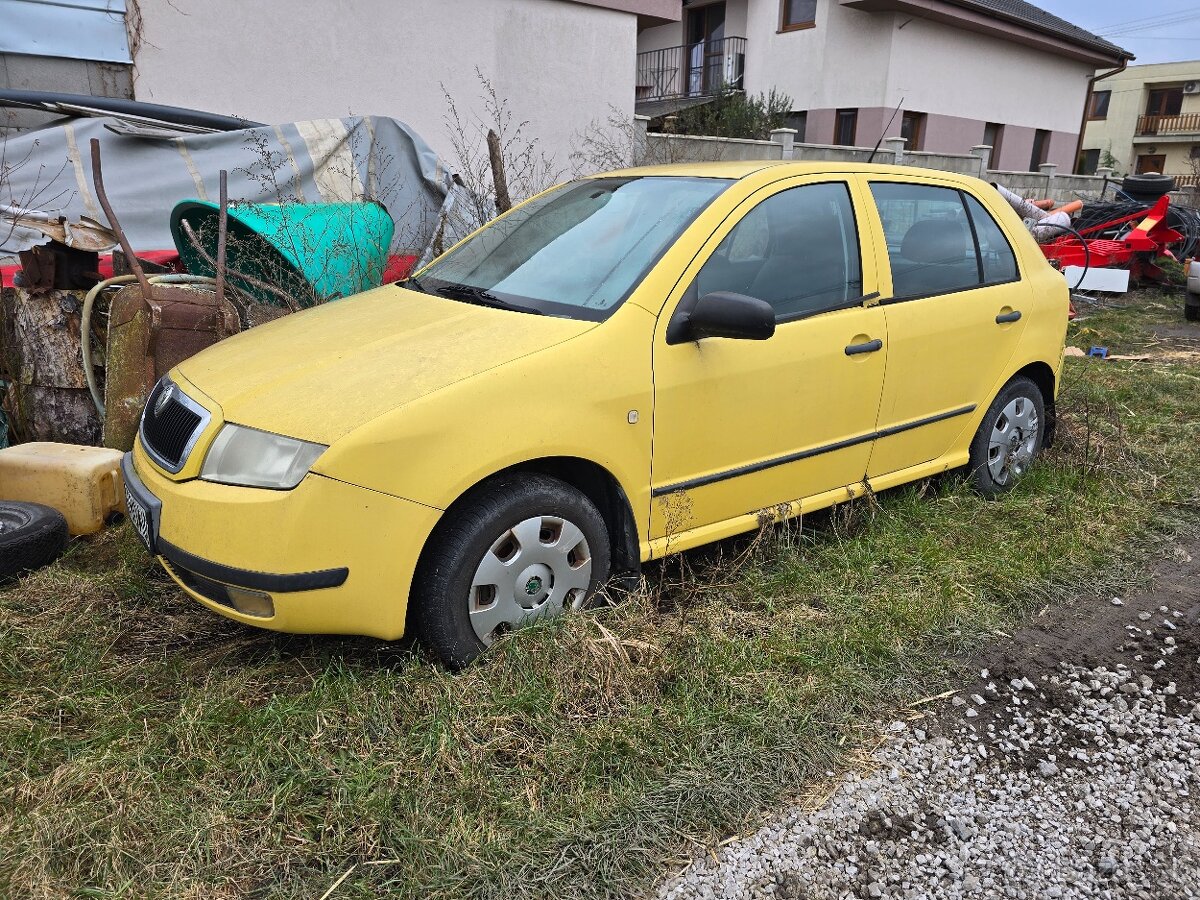 Predám škoda fabia nepojazdne