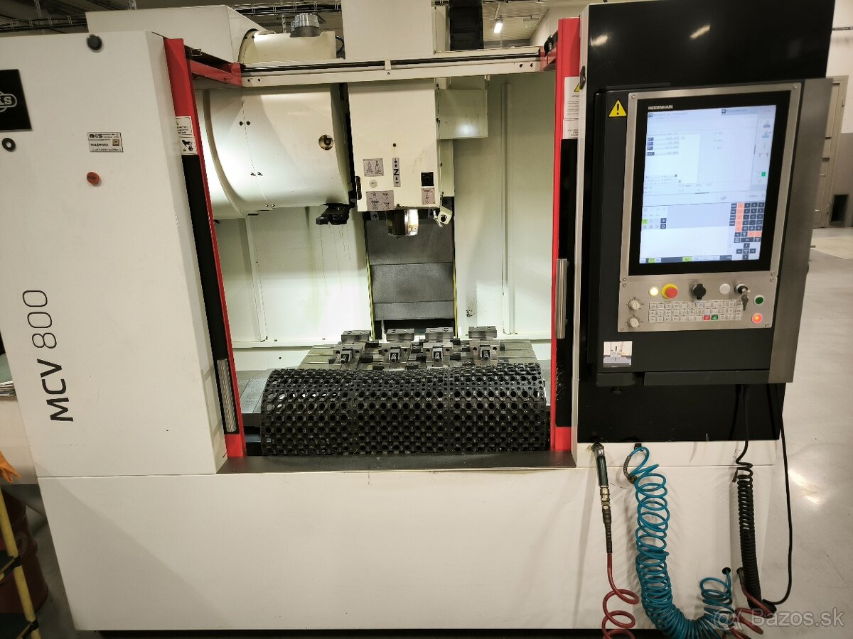 Vertikálne obrábacie centrum CNC FREZA MAS MCV 800 QUICK