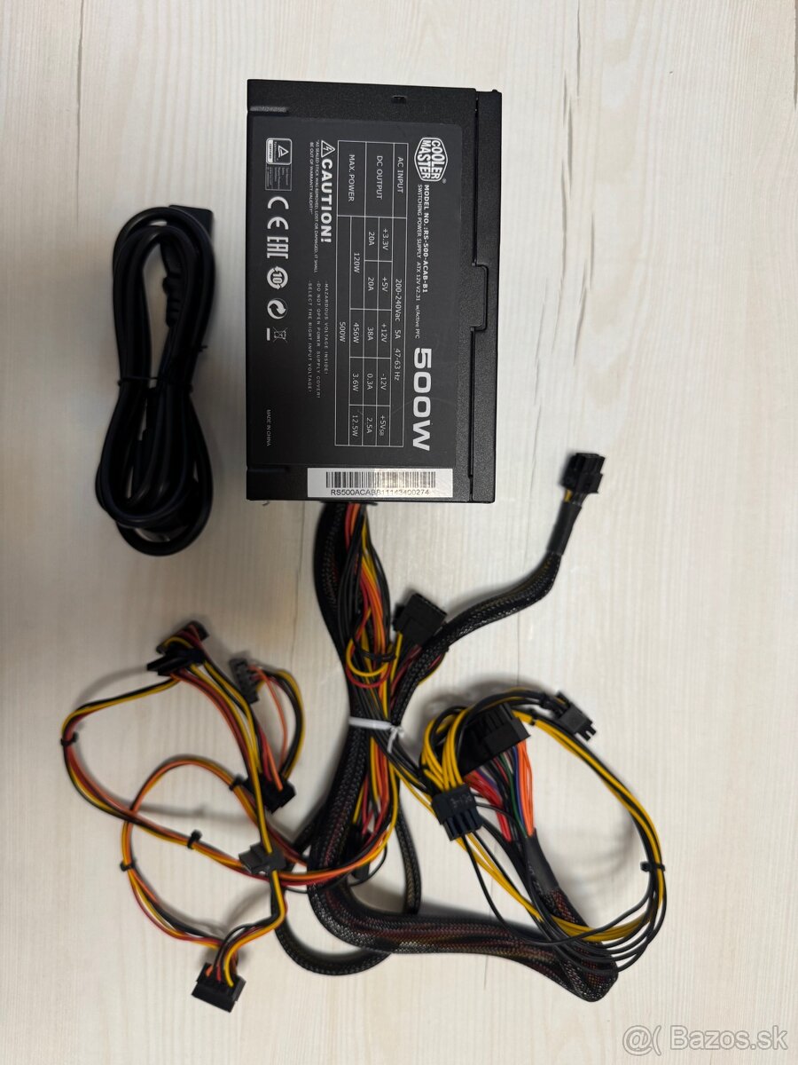 500 W Zdroj Cooler Master