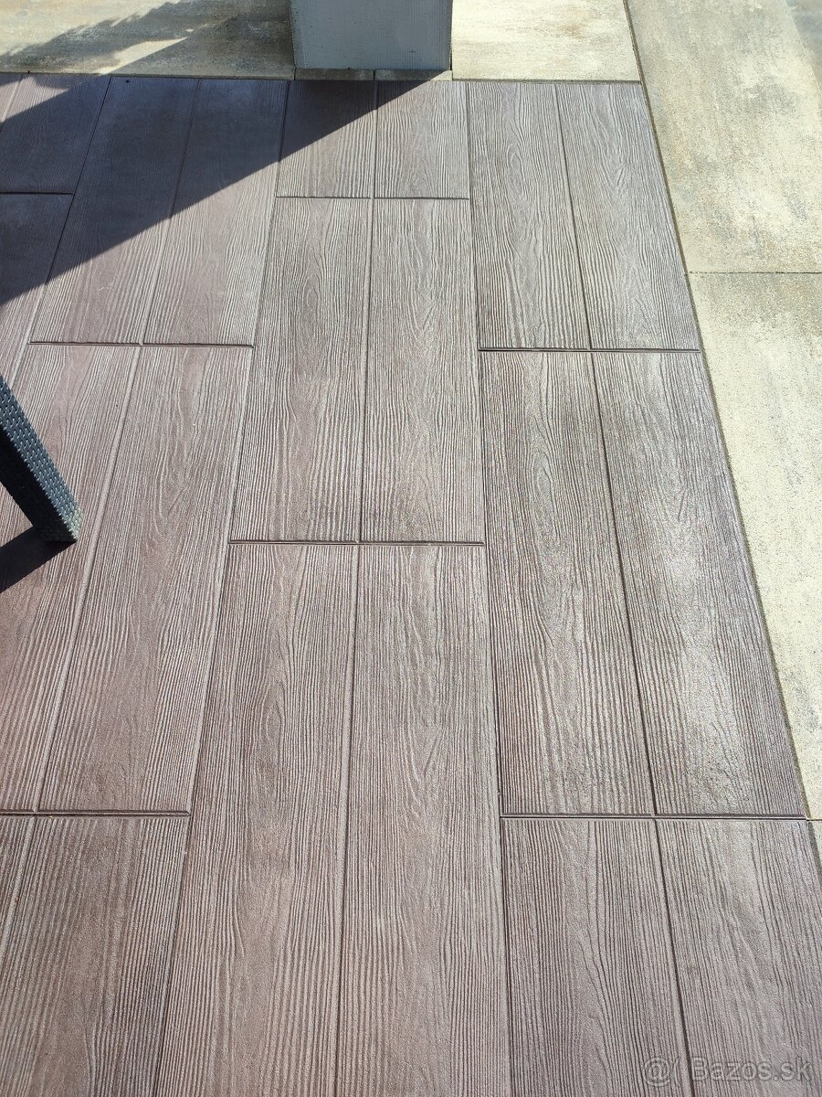 Dlažba presbeton Darea hnedá