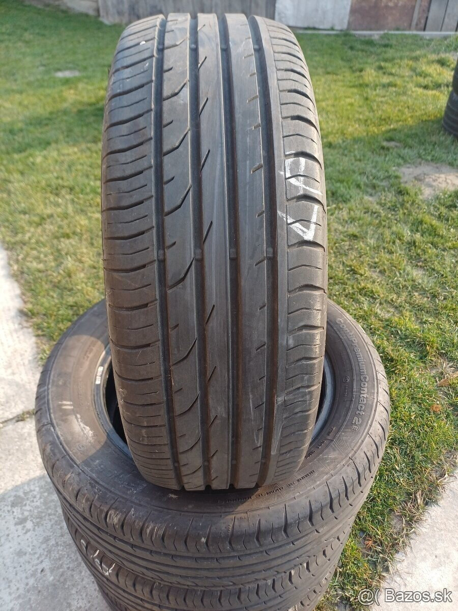 205/55 r16 letné pneumatiky ,Continental