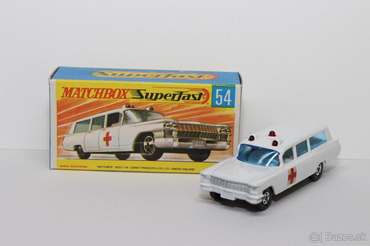 Matchbox SF Cadillac ambulance