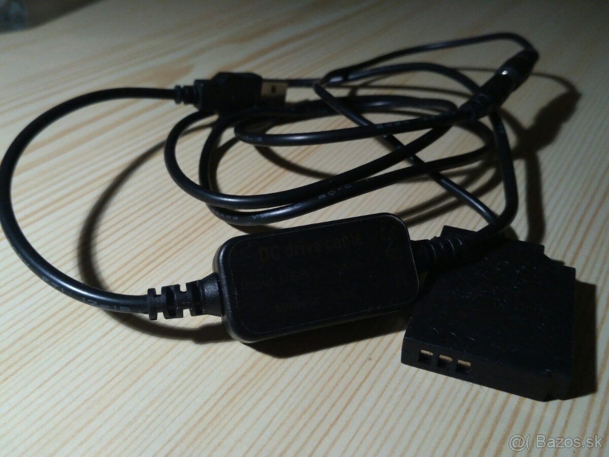 AC USB adaptér EP-62F ako náhrada baterky EN-EL12