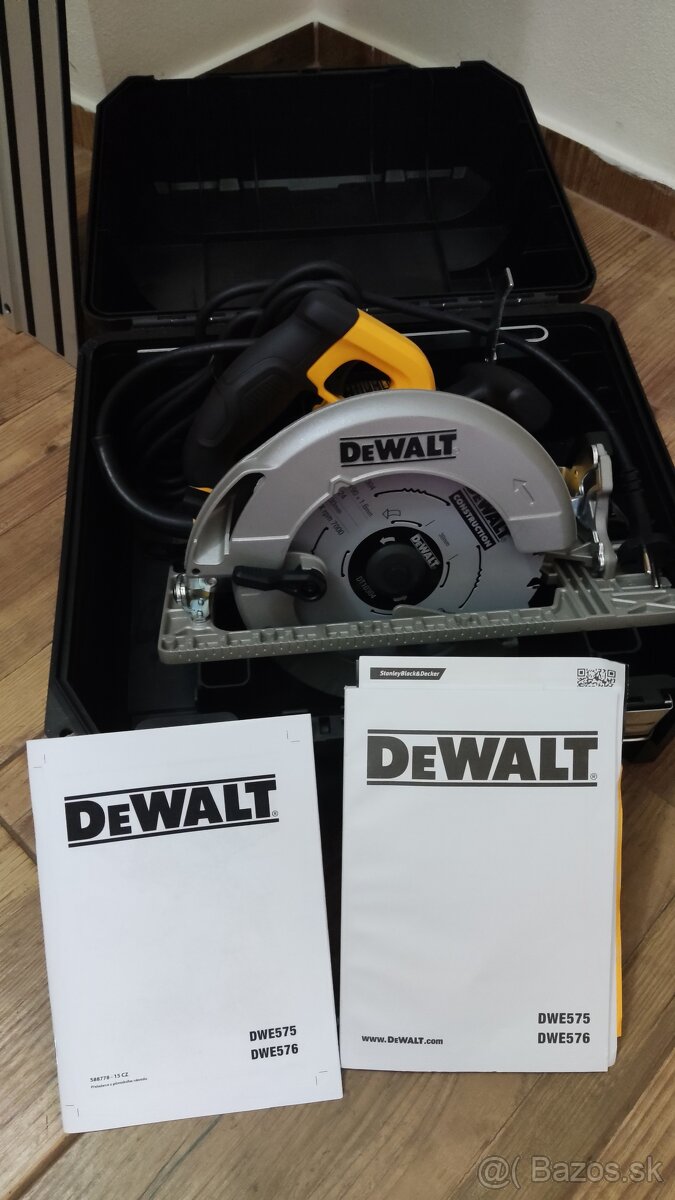 DeWALT DWE576K ručná kotoučová píla+ lišta 2,6m DWS5023