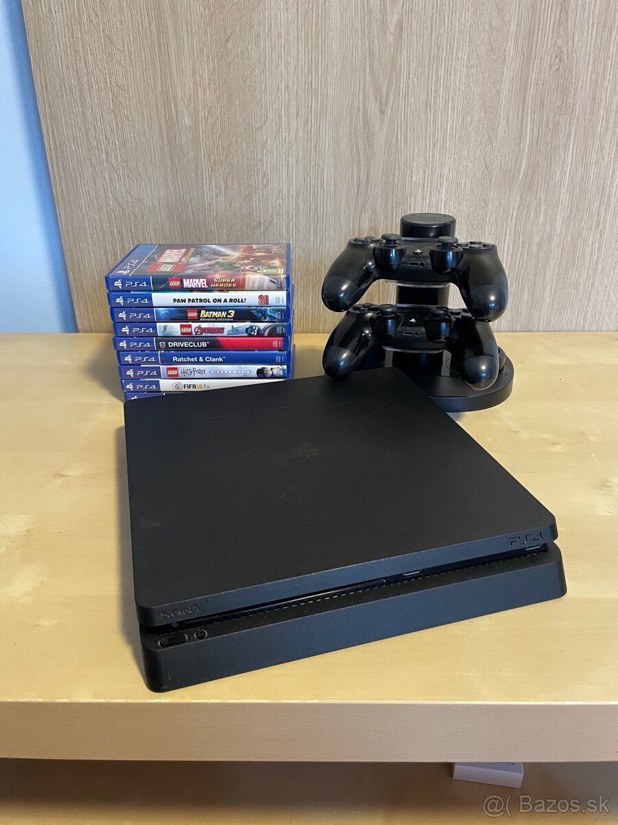 PS4 Slim + 9 hier