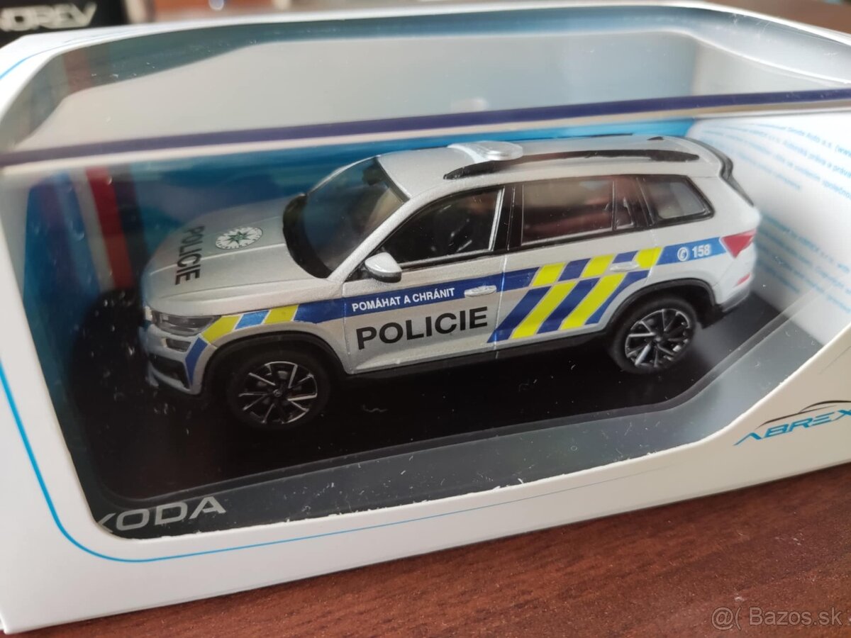 Skoda Kodiaq 2021 Policie CR 1:43