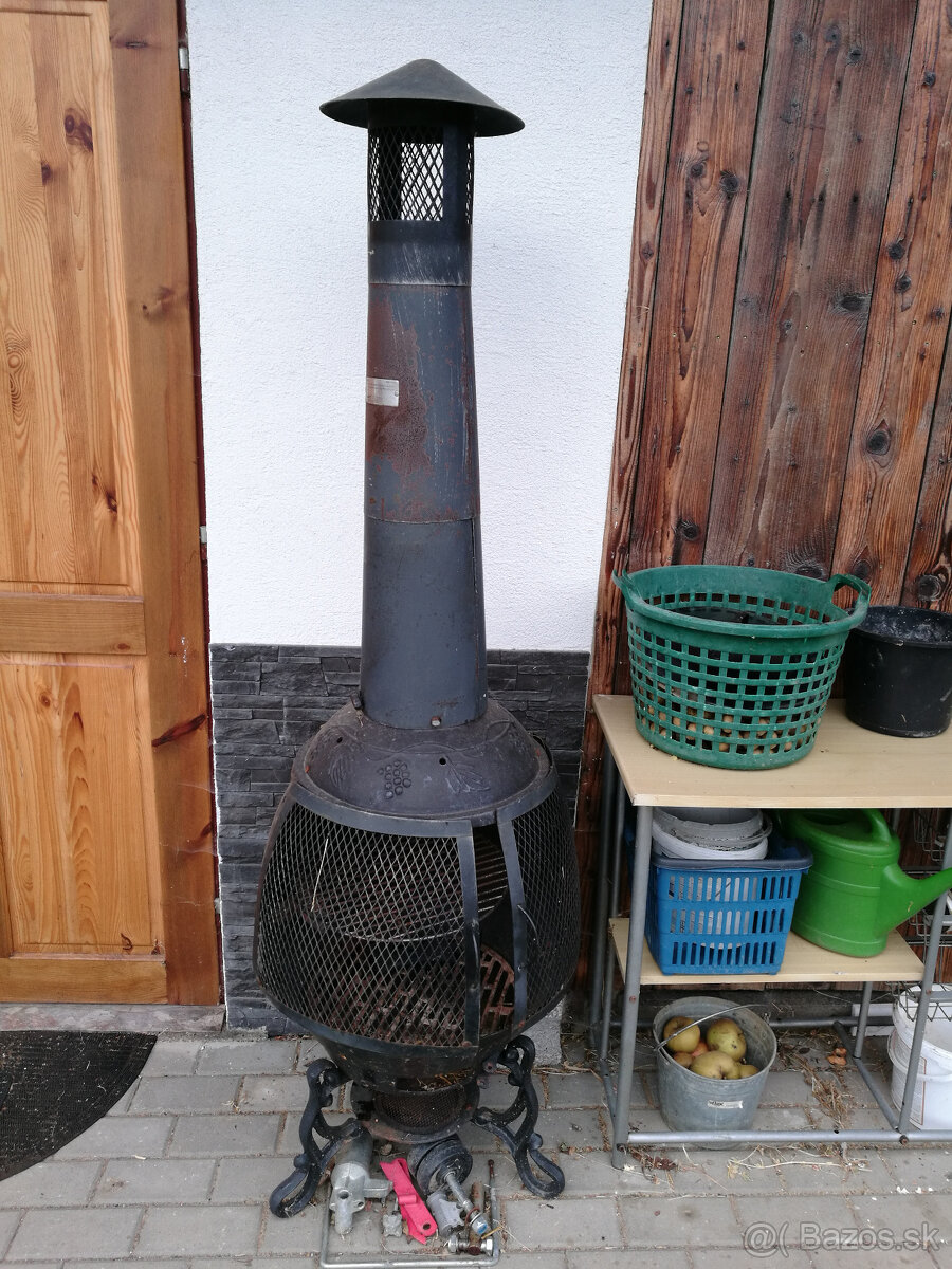 Predám krb na terasu,záhradu