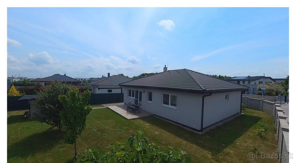 Novostavba 4i. BUNGALOV, Hrubá Borša, 35km od BA