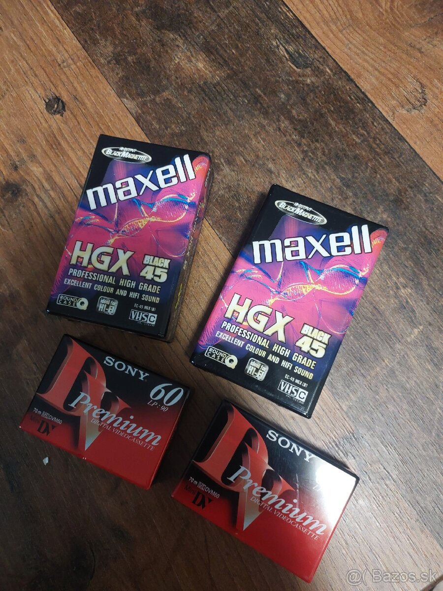 Sony mini dv/Maxell VHS-C