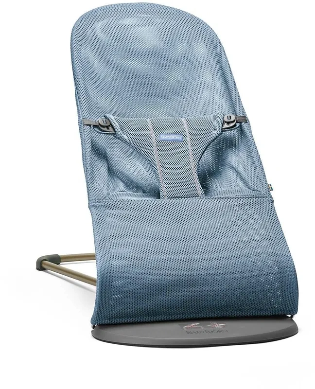 Babybjörn Bliss, Slate Blue - egon. lehátko - TOP stav