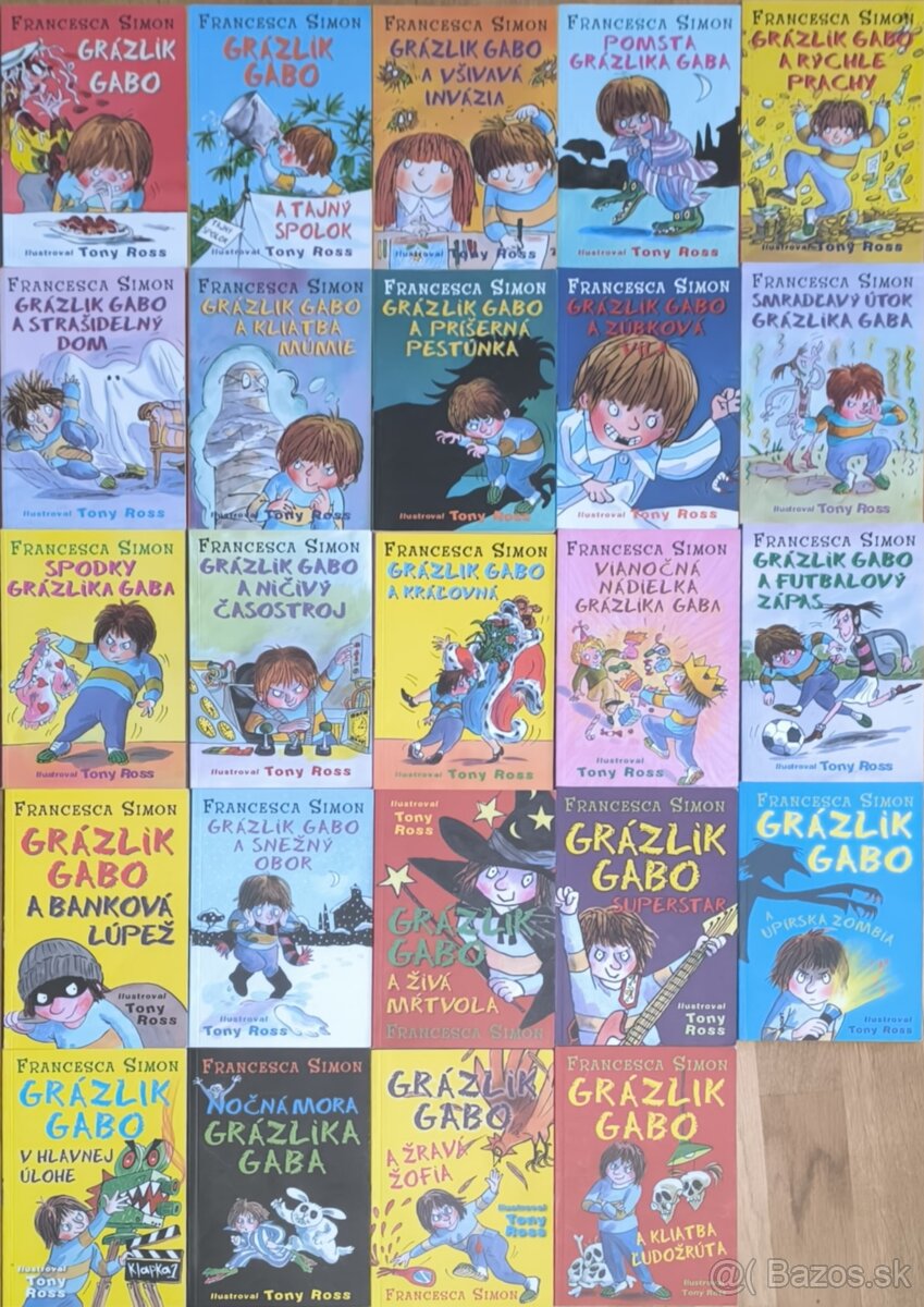 Zberateľská séria Grázlik Gabo 24 častí