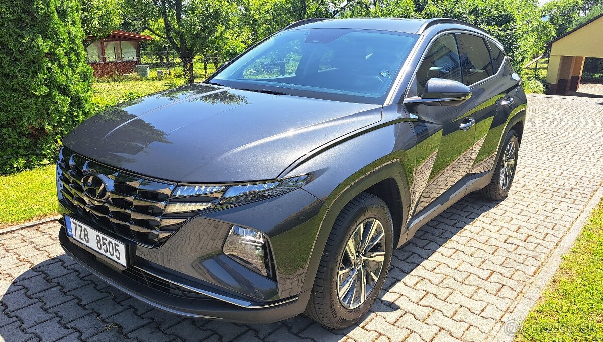 Hyundai Tucson 1,6 T-GDI/MHEV 110kW, r. 2022 v Čr. v záruce
