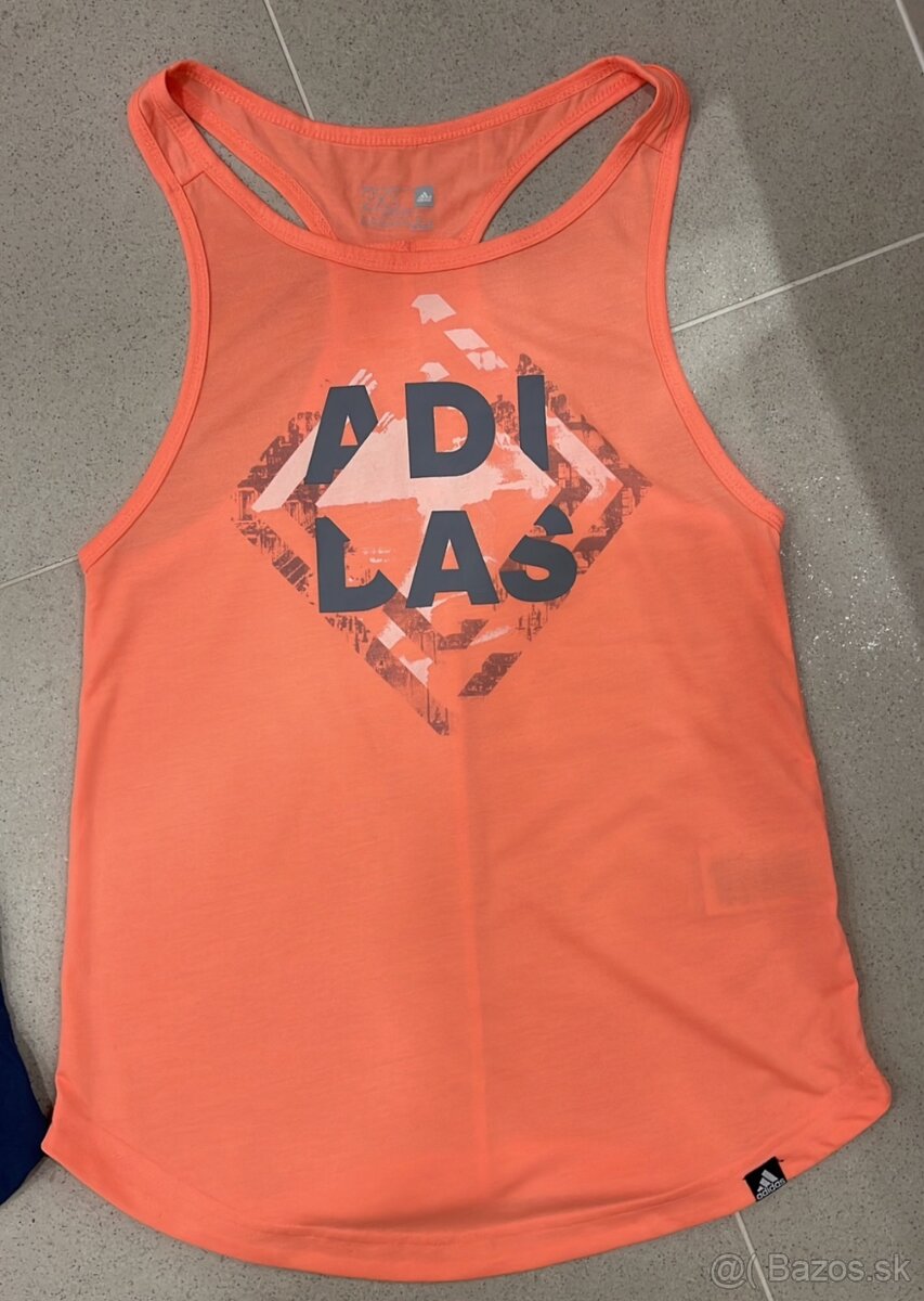 Adidas tielko XXS oranžové