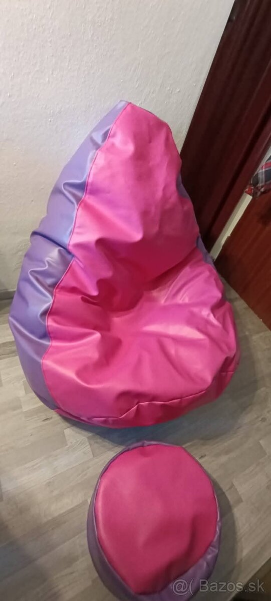 Sedací vak+podnožka
