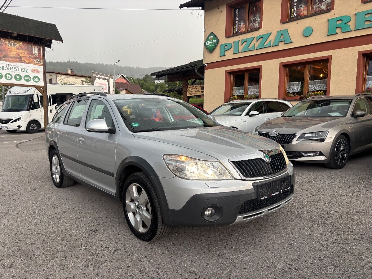 Škoda Octavia scout 2.0tdi CR 103kw 4x4 xenon ťažné