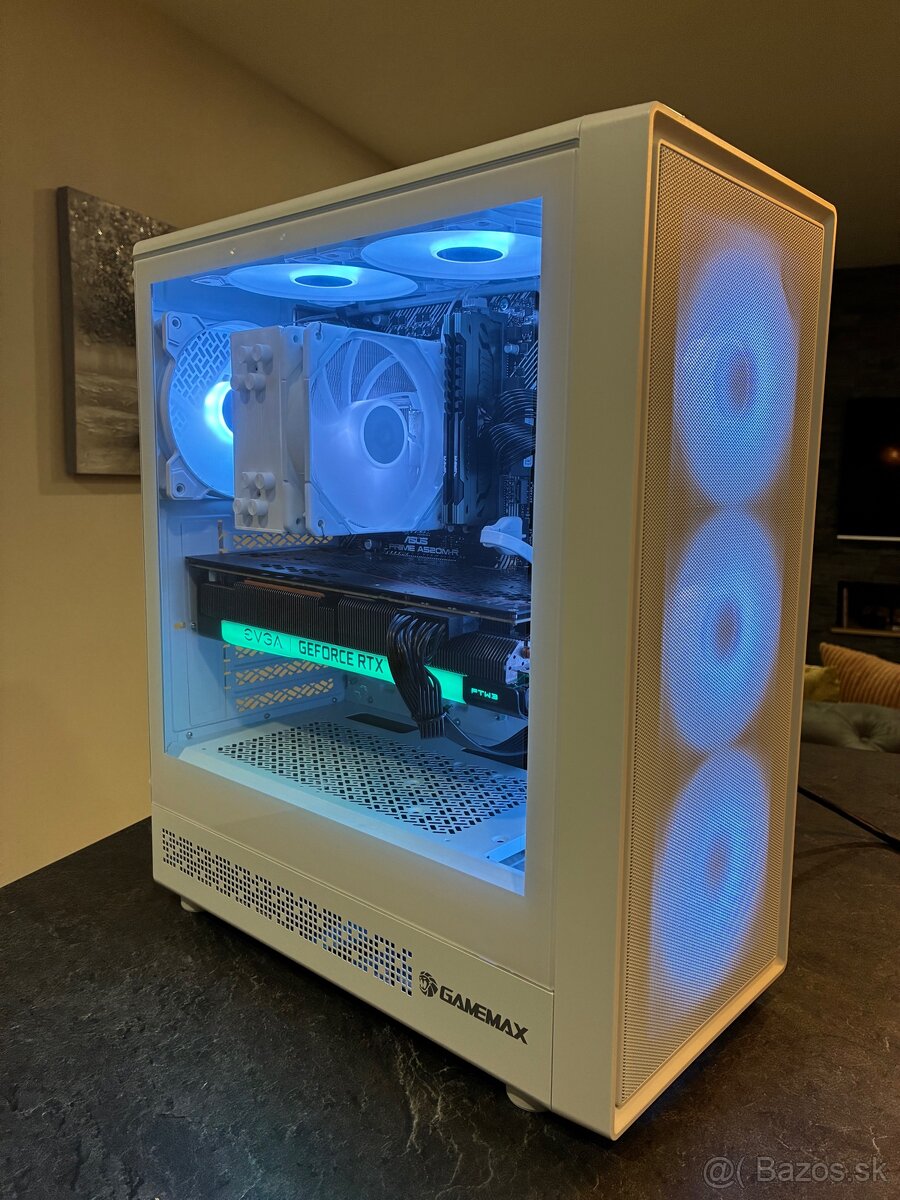 Herný PC Ryzen 5, RTX 3070, 16GB, M.2…