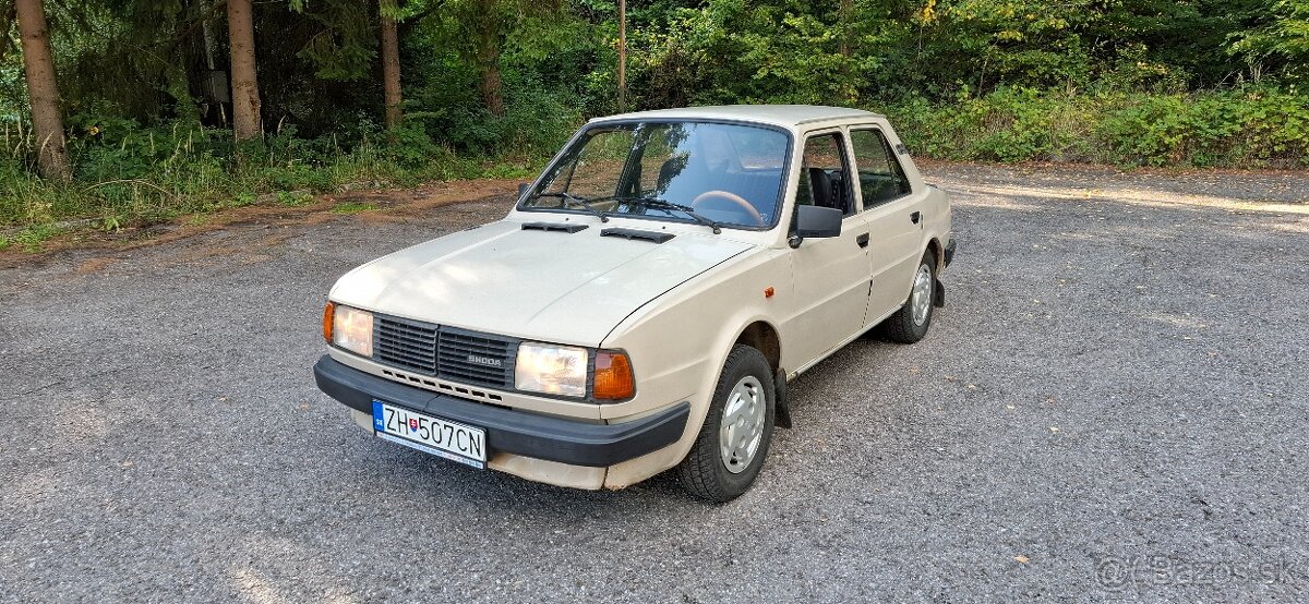 Škoda 120L, r. 1988, 99 500 km, STK 3/2027, EK 3/2026