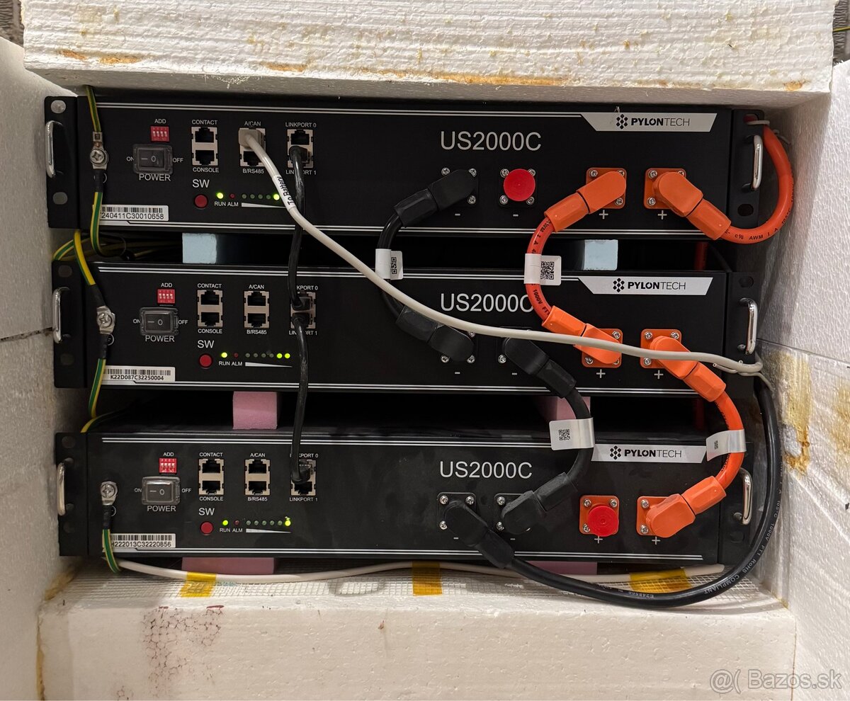Predám LiFePO4 Pylontech US2000C