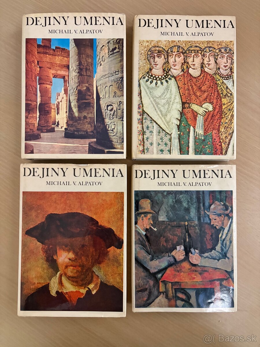 Dejiny umenia Alpatov – 4 zväzky + Dejiny umenia